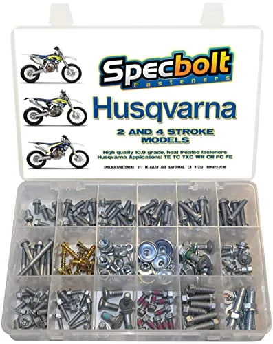 250pc Specbolt Fasteners Kit for Husqvarna & KTM Dirt Bikes – Essential Maintenance Tools