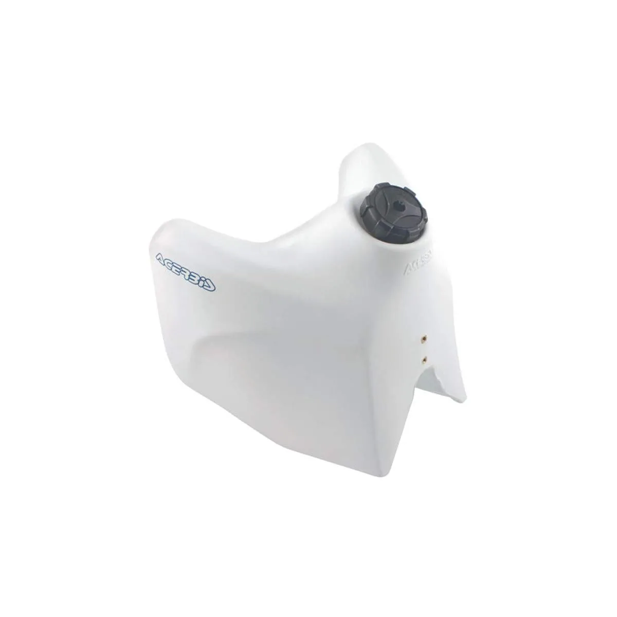 Acerbis 5.8 Gallon Fuel Tank - White, Ergonomic Design & Durable Polyurethane Construction