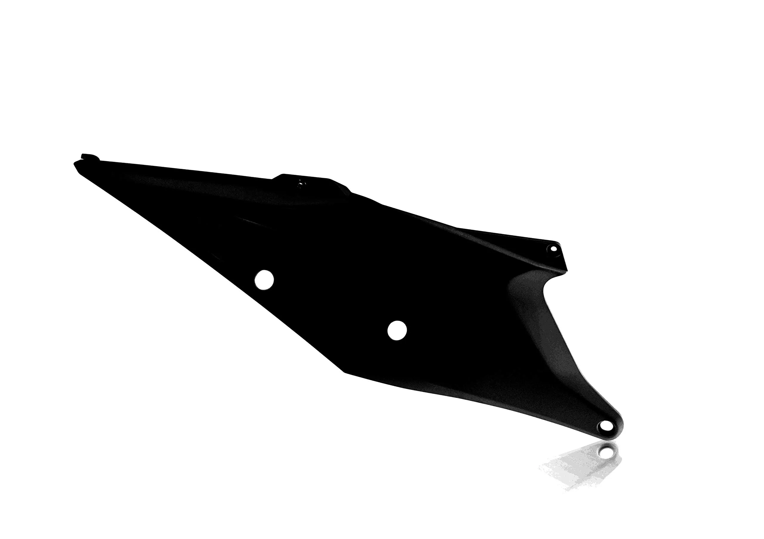 Acerbis Black Side Number Plates for KTM - Durable, Lightweight, High-Quality Design