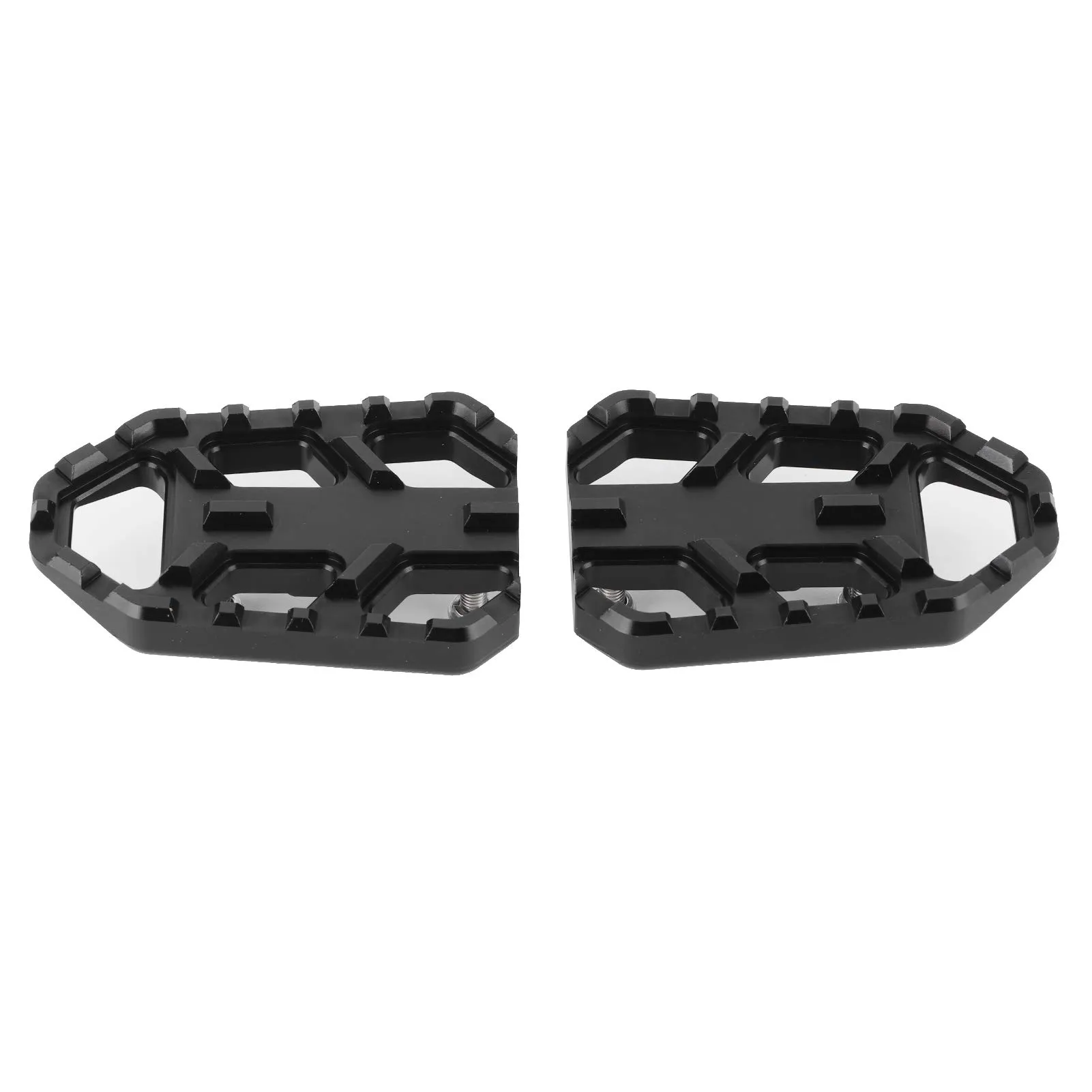 Aramox Aluminum Alloy Footrest Pedals for Suzuki DL650 DL1000 V-Strom 650XT/1000XT (Black)