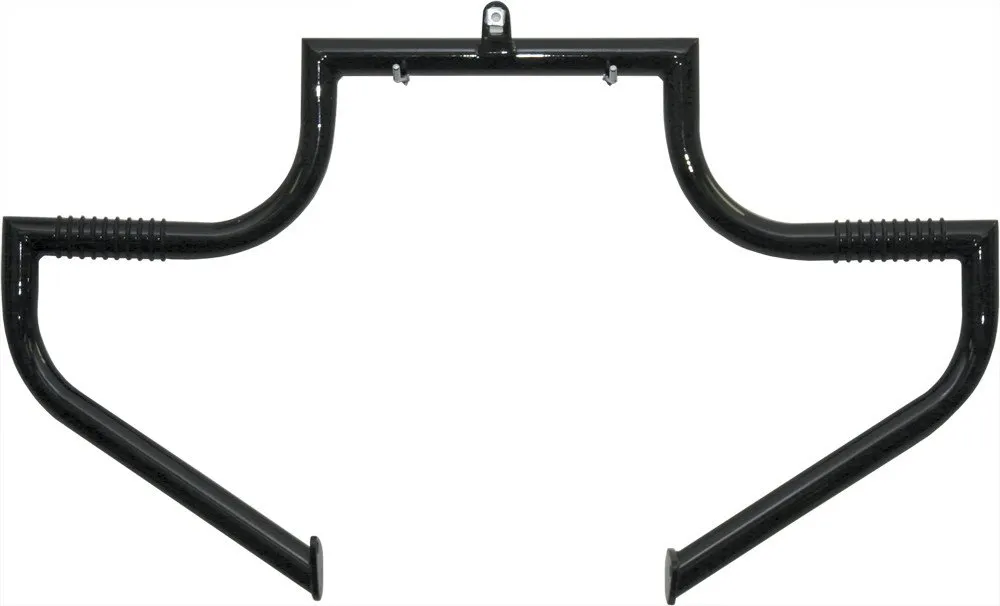 Black Gloss Front Linbar Highway Bar for 1997-2016 Harley-Davidson FLH Touring Models