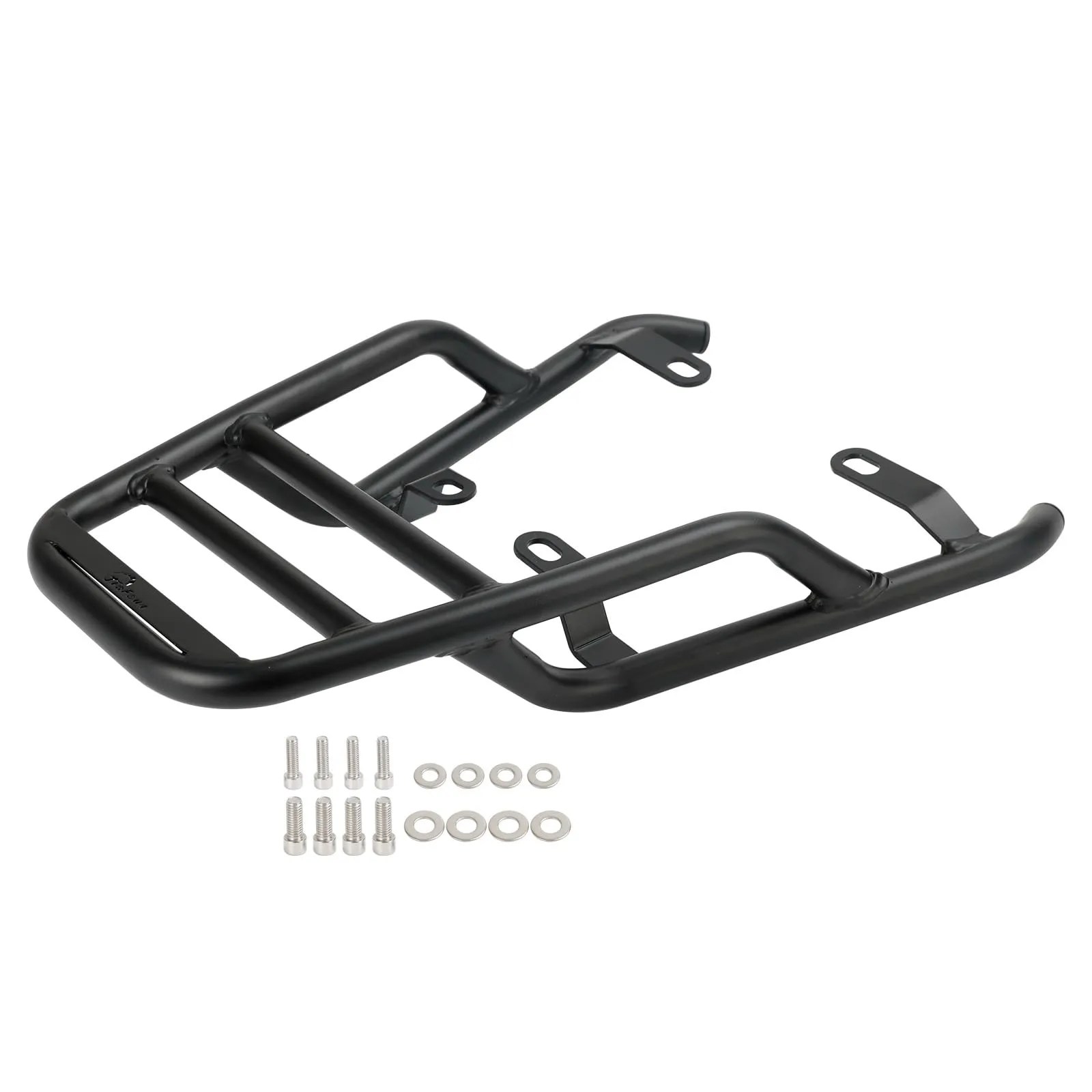 Black Rear Luggage Rack Carrier for BMW R NineT/Pure/Scrambler 2014-2023, Matte Finish