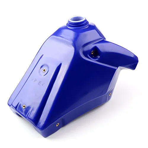 Blue Fuel Gas Tank for Yamaha TTR125 2000-2007, Durable High-Impact Plastic Replacement