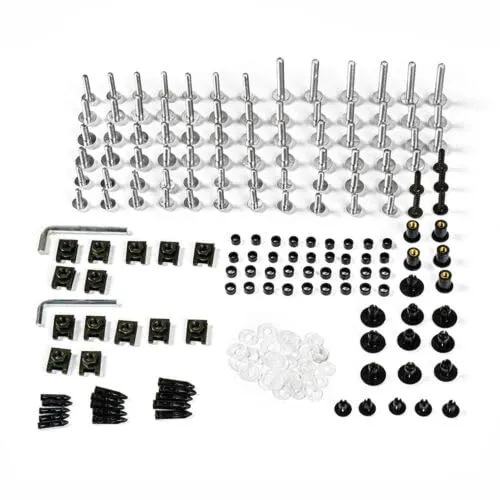 Fairing Complete Bolts Kit for Suzuki GSXR1300 Hayabusa 1997-2007 - Aluminum Fasteners