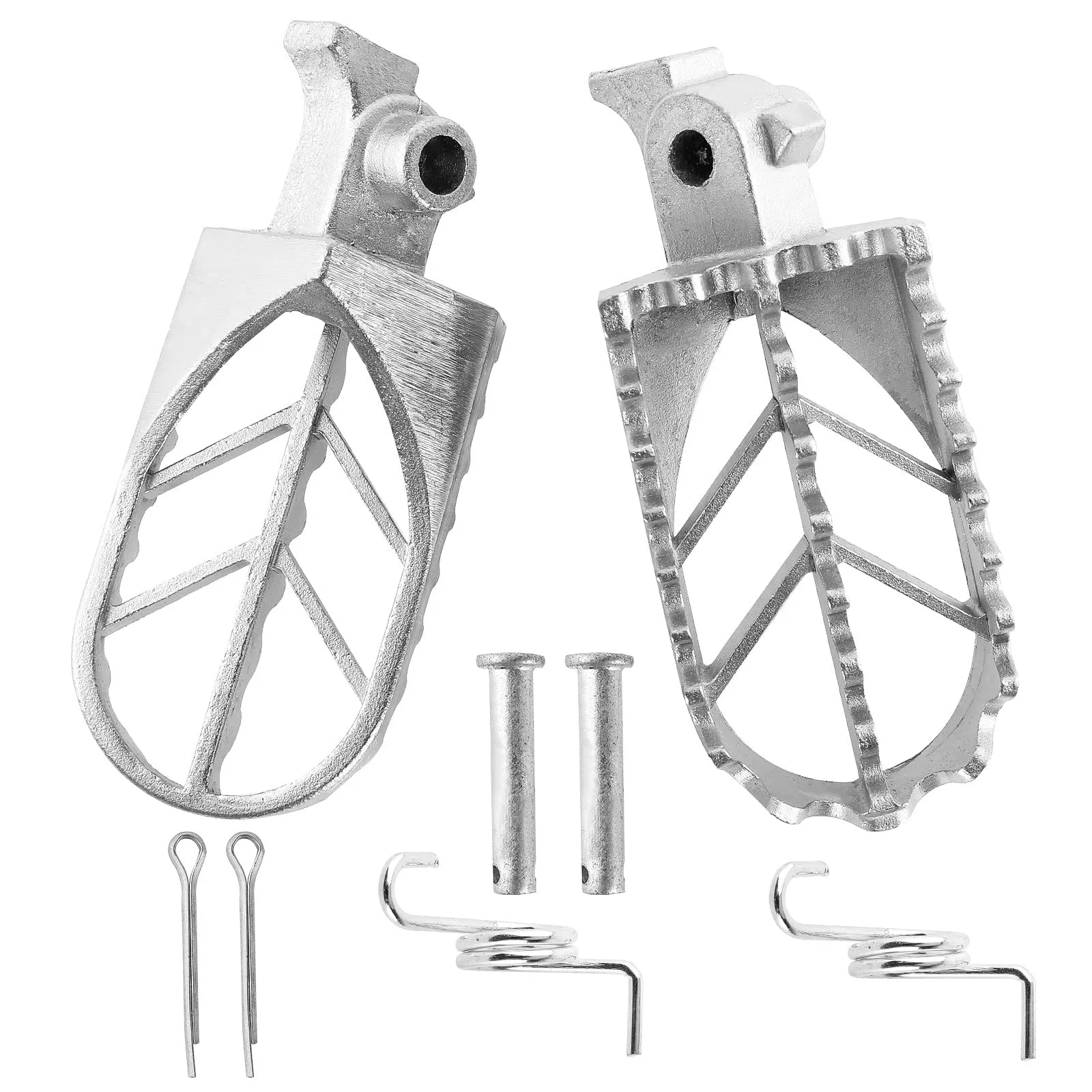 Foot Pegs Rest Footrest for XR50, XR70, CRF50, KLX110, 50cc-150cc Dirt Bikes