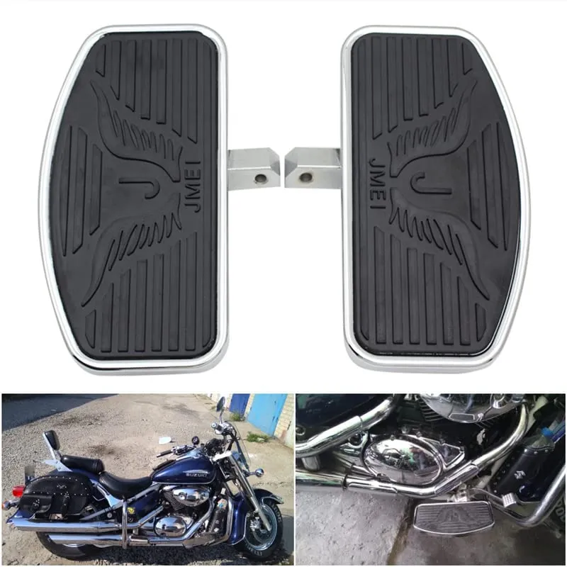 Front Rider Footboards for Honda VTX1300, VTX1800 & Suzuki Boulevard C50, VL800