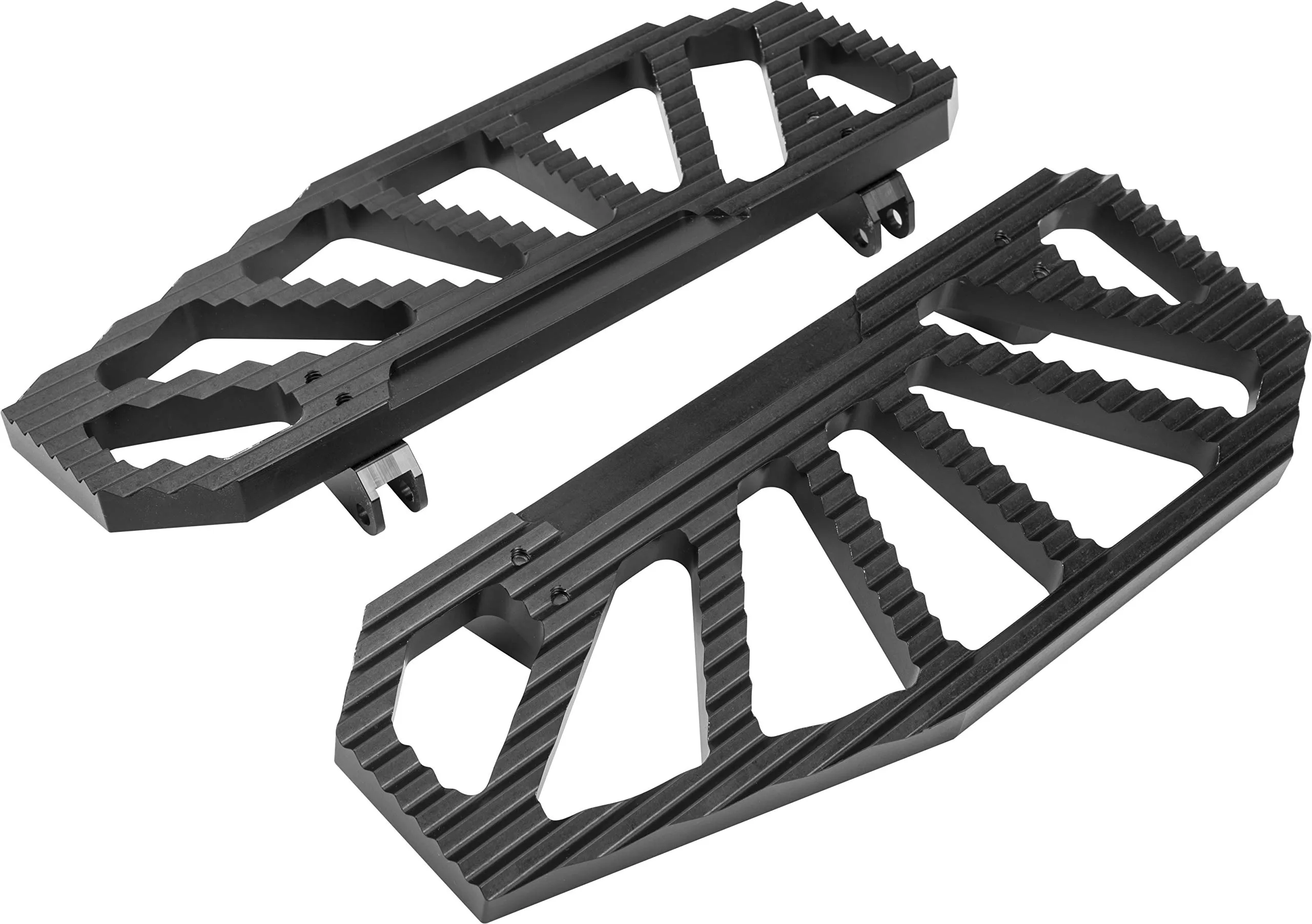 HardDrive 820-51115 Gripmax Rider Floorboards - Black, Lightweight 6061 Aluminum, USA Made