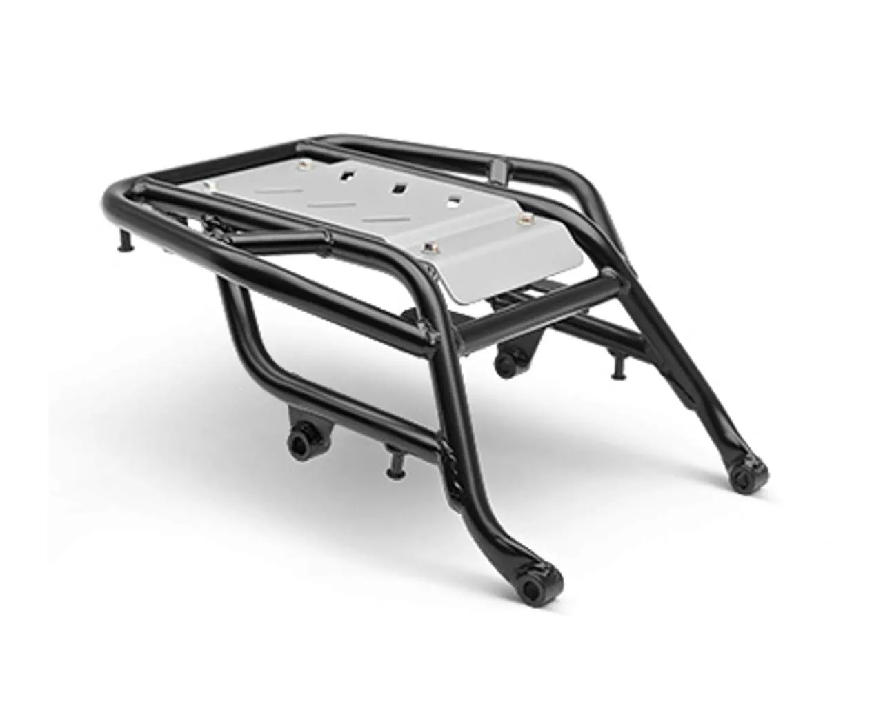 Kawasaki Rear Carrier Luggage Rack KLX230 2020-2022, Black, 6.5lb Capacity, Durable Steel Construction