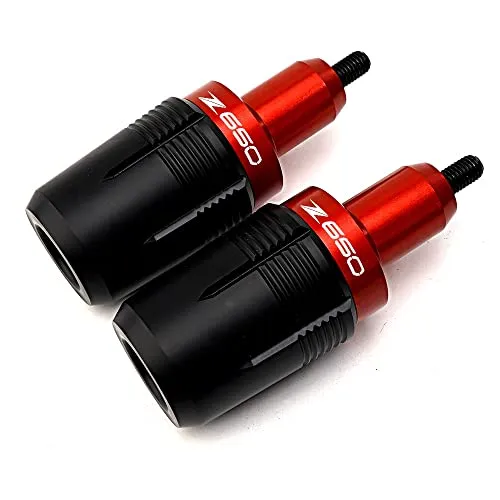 Kawasaki Z650 2017-2023 Frame Sliders - 2pcs Red Motorcycle Crash Protectors