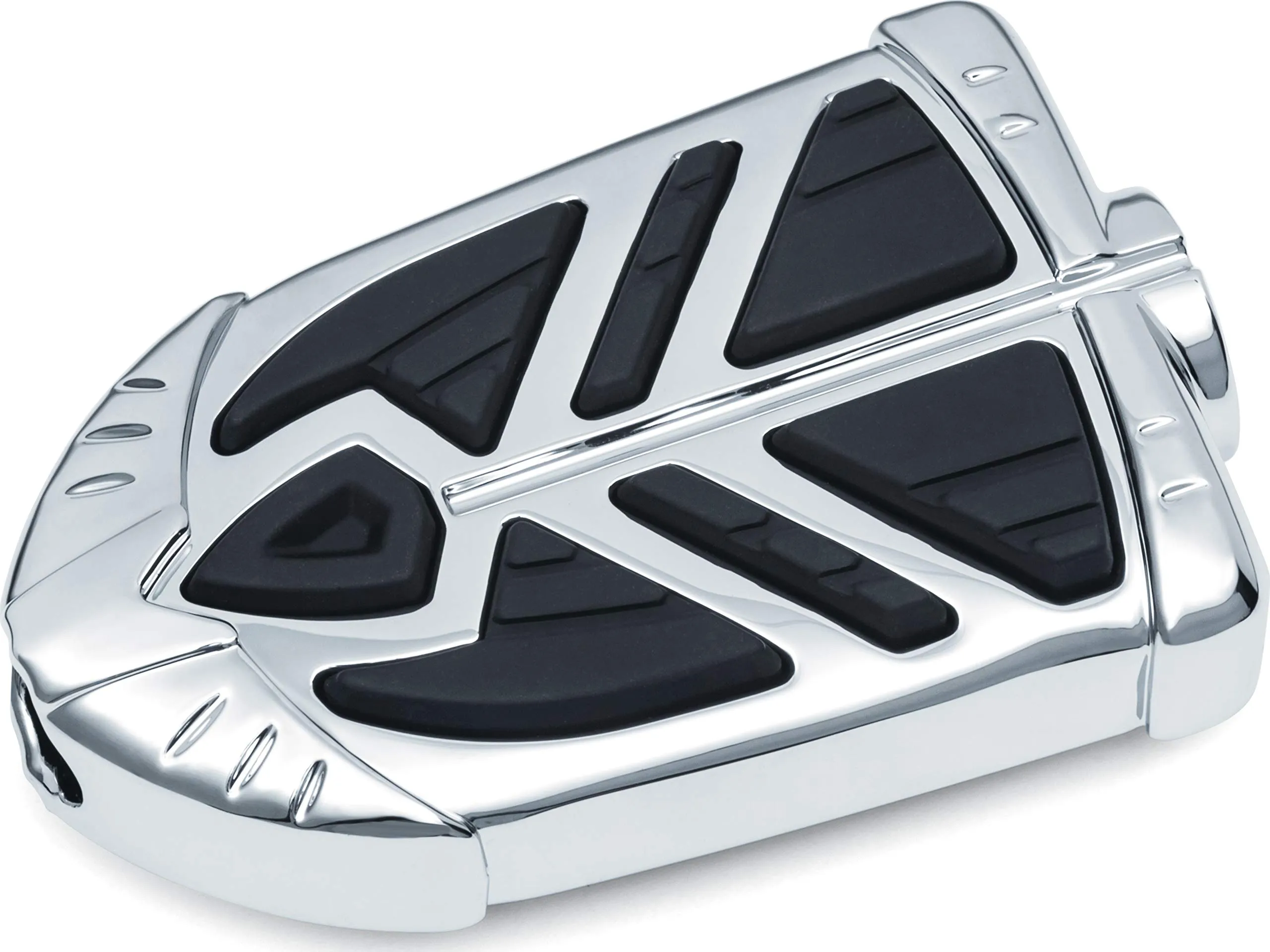 Kuryakyn 5750 Chrome Motorcycle Foot Controls for Indian Models, Durable & Vibration-Reducing