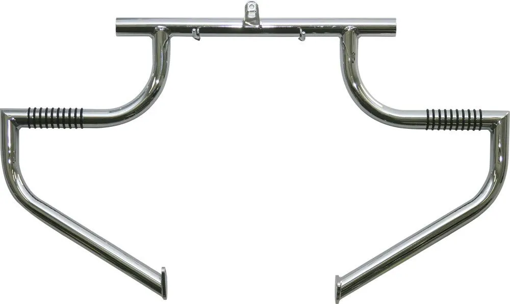 LINDBY Chrome Front Linbar Highway Bar for 1998-2013 Harley-Davidson FLTR Road Glide