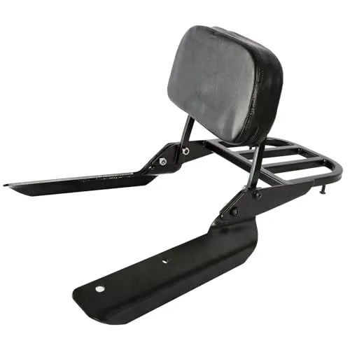 Luggage Set Black Sissy Bar Backrest & Rack for Honda CTX700D/N/ND 2014-2016 Model