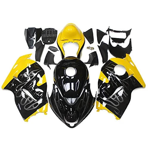 Motorcycle Injection Yellow Black Fairing Kit for Suzuki GSXR1300 Hayabusa 1997-2007