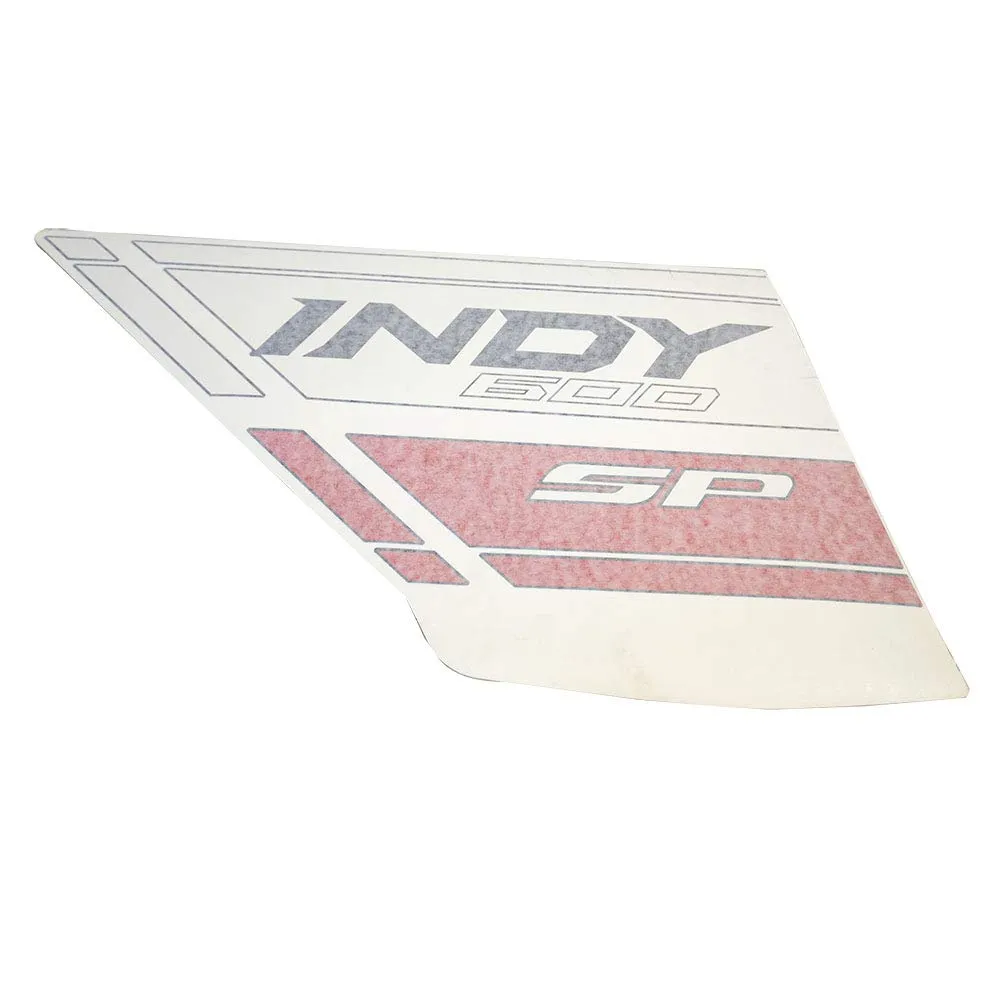 Polaris Snowmobile Left Side Panel Decal, Indy 600 SP, Genuine OEM Part 7181621