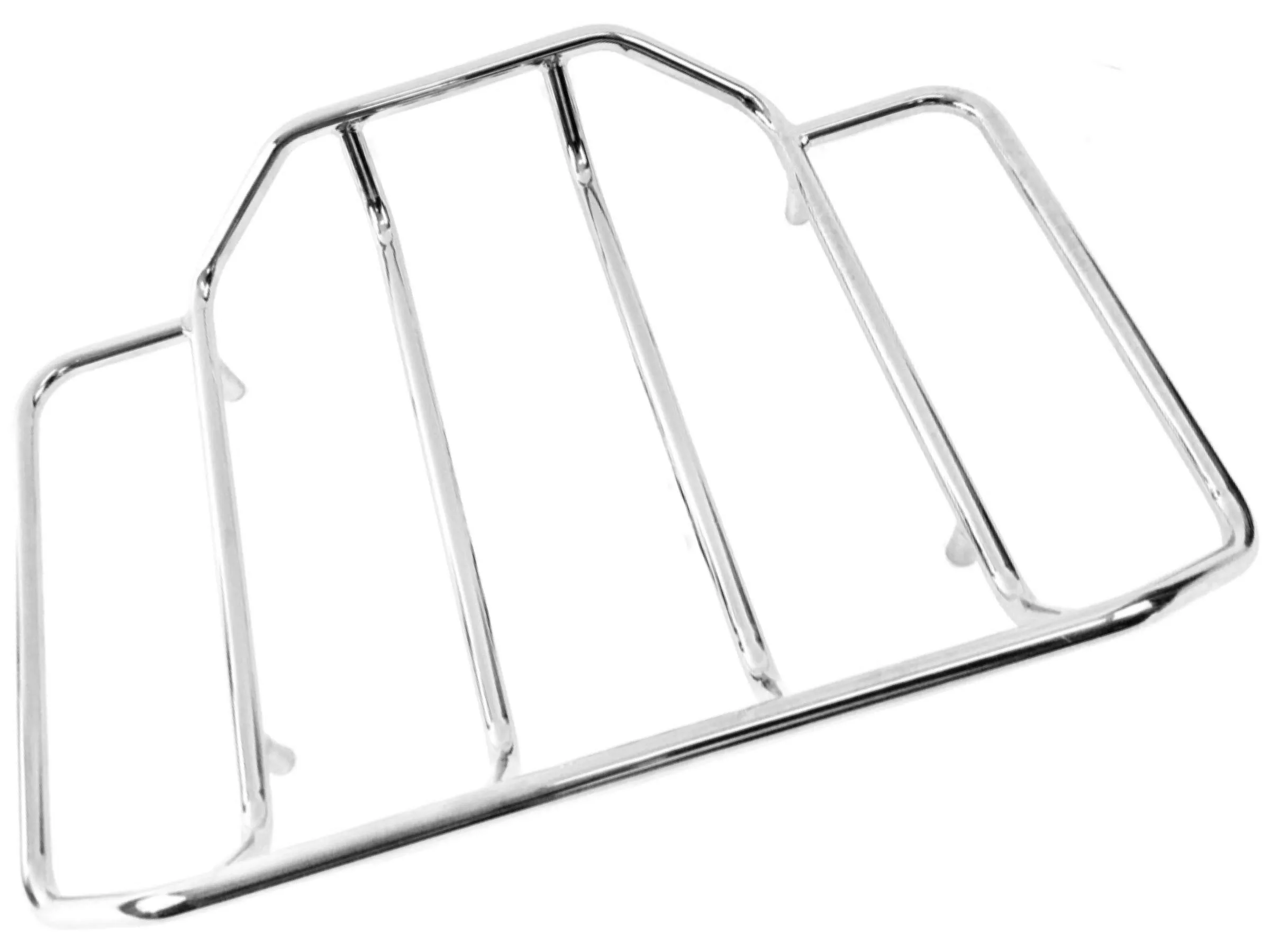 Premium Chrome Rear Carrier Luggage Rack for Harley Davidson Touring Models 1980-2023