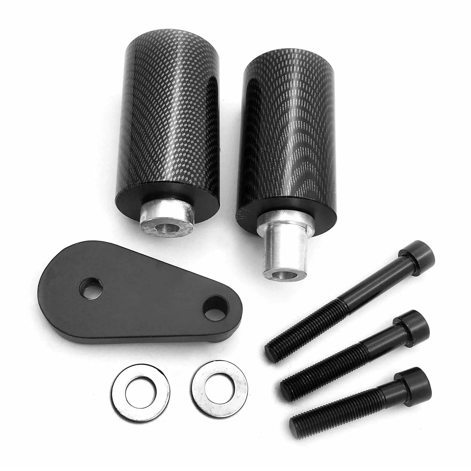 Replacement Frame Sliders with Acetal Pucks for Yamaha YZF-R6 2003-2005 & YZF-R6S 2006-2009