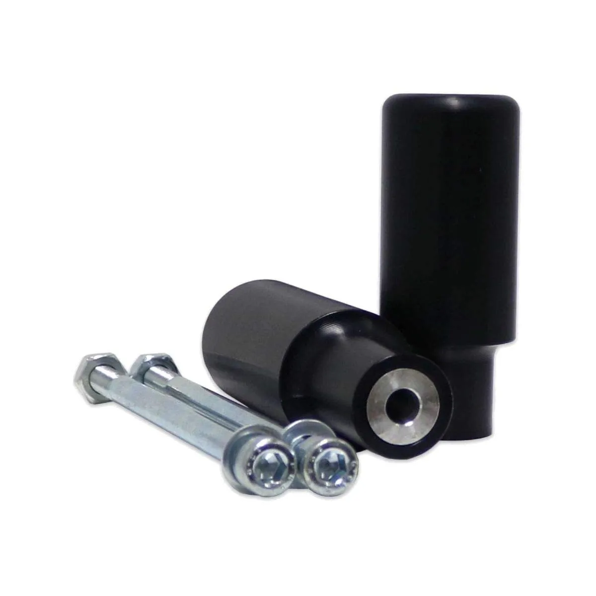 Shogun Kawasaki ZX6R 2005-2006 Black Frame Sliders - Durable, USA-Made, Crash Protection Kit