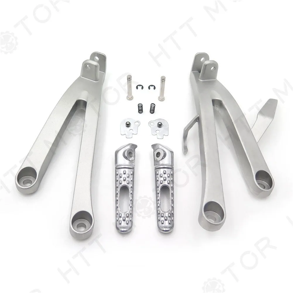 SMT-Rear Passenger Foot Pegs Bracket for Honda CBR600RR 2007-2011, Easy Install, Aluminum