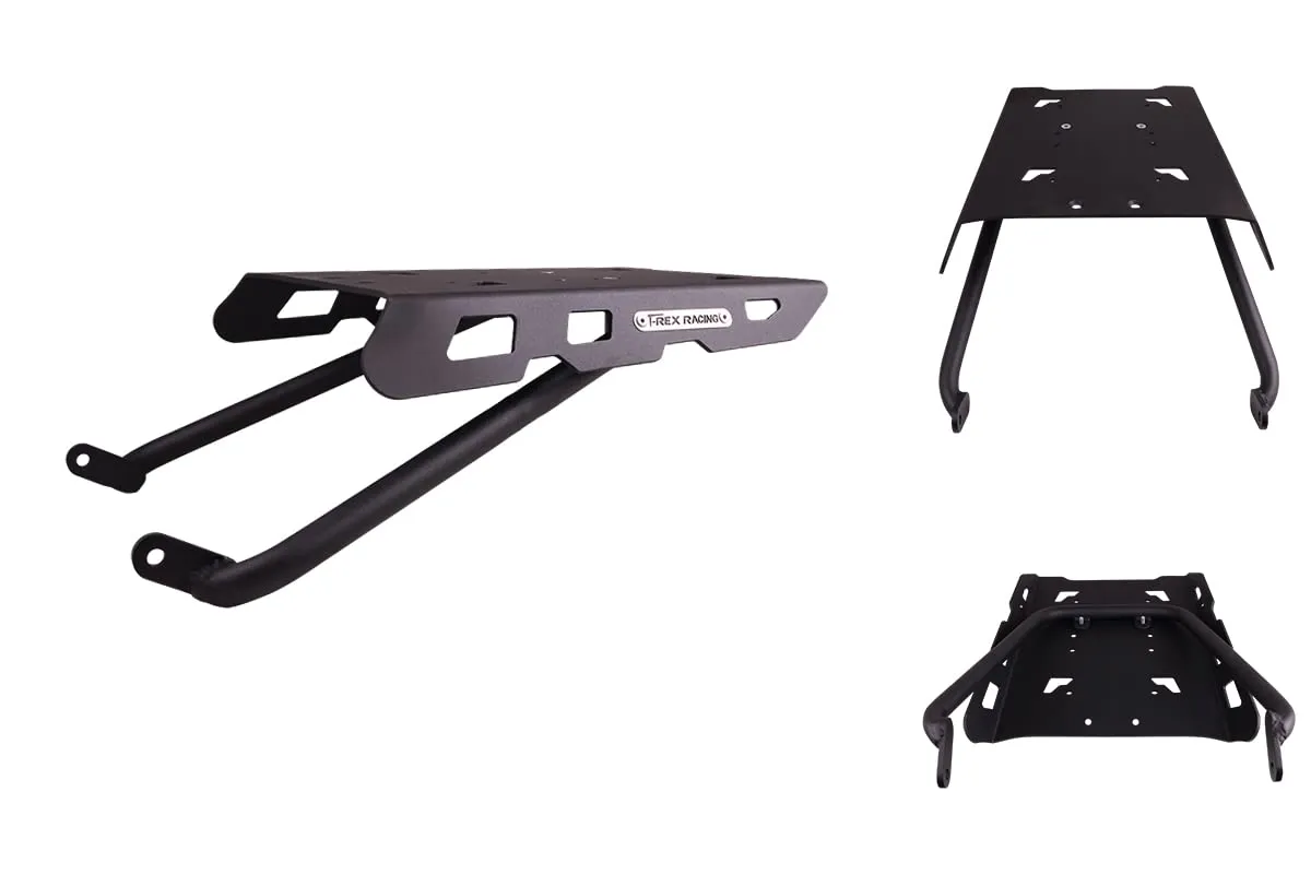 T-Rex Racing Passenger Luggage Rack for Honda Rebel 1100 (2021-2023), Aircraft Aluminum