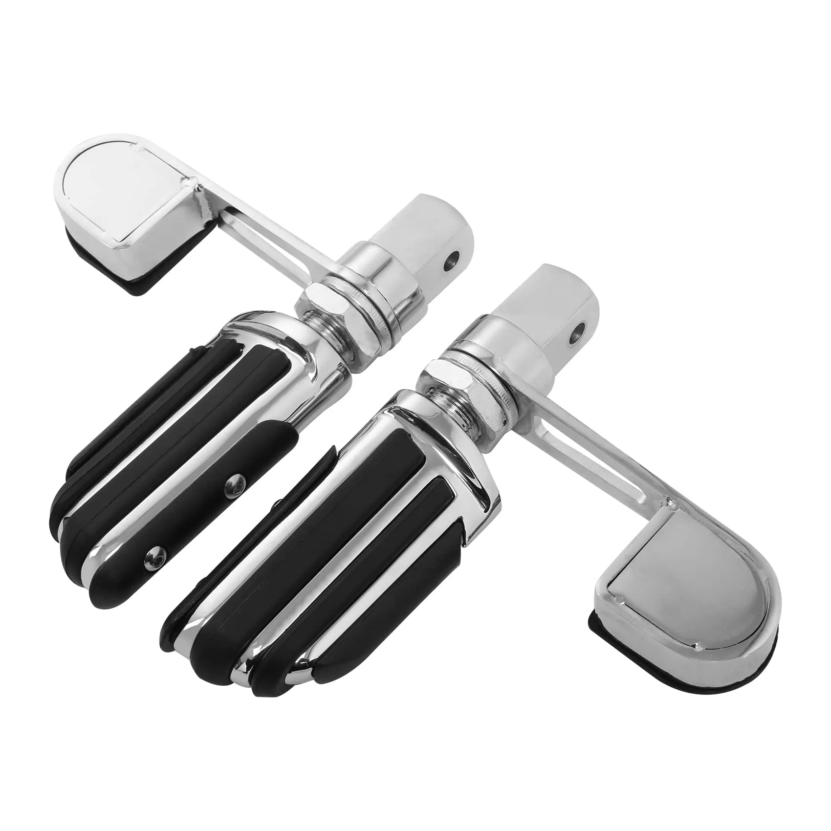 TCT-MT Chrome Foot Pegs for VTX1800 (2002-2011) & VTX1300 (2003-2009) - Easy Install