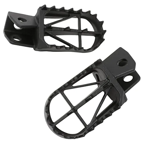 Wide Foot Pegs Mid Steel Black for Yamaha WR250R WR250X 2007-2020