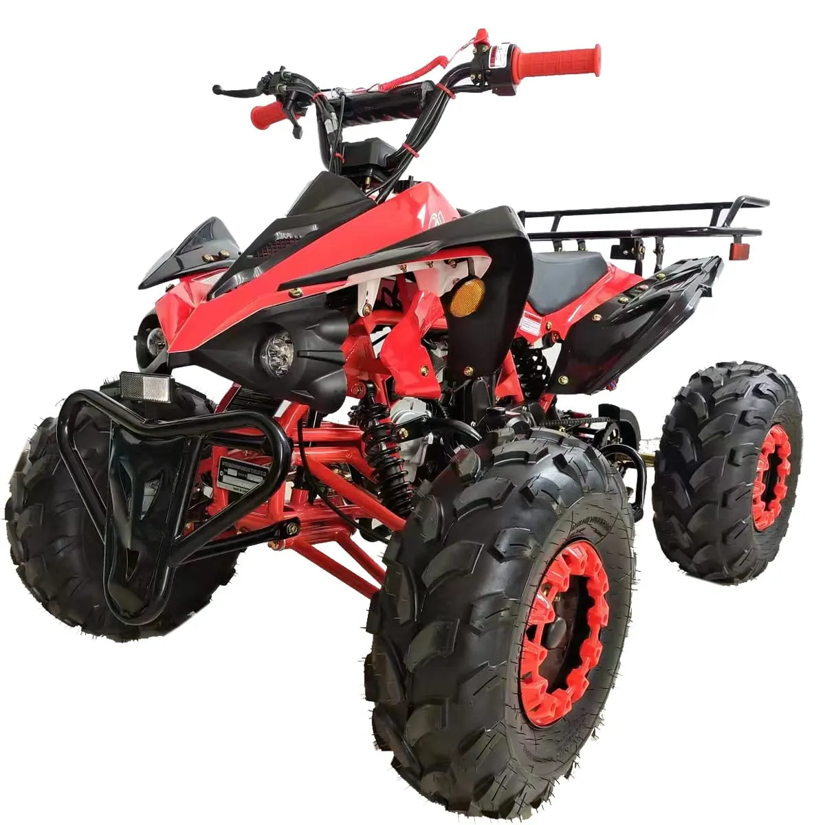 X-PRO Blast 125cc ATV Automatic Transmission, Reverse, LED Headlight, 19'/18' Tires, Red