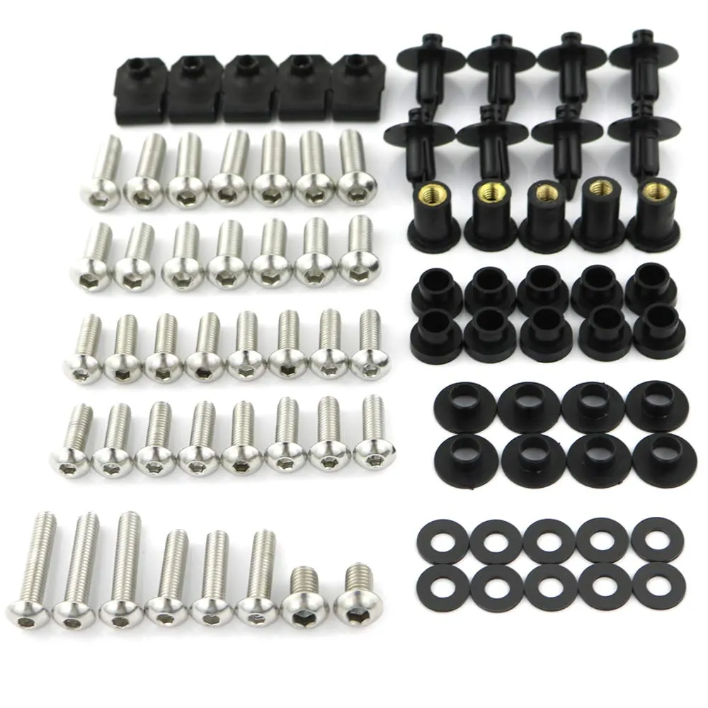 Xitomer Stainless Steel Fairing Bolts Kits for CBR600RR 2007-2012, Mounting Kits & Washers